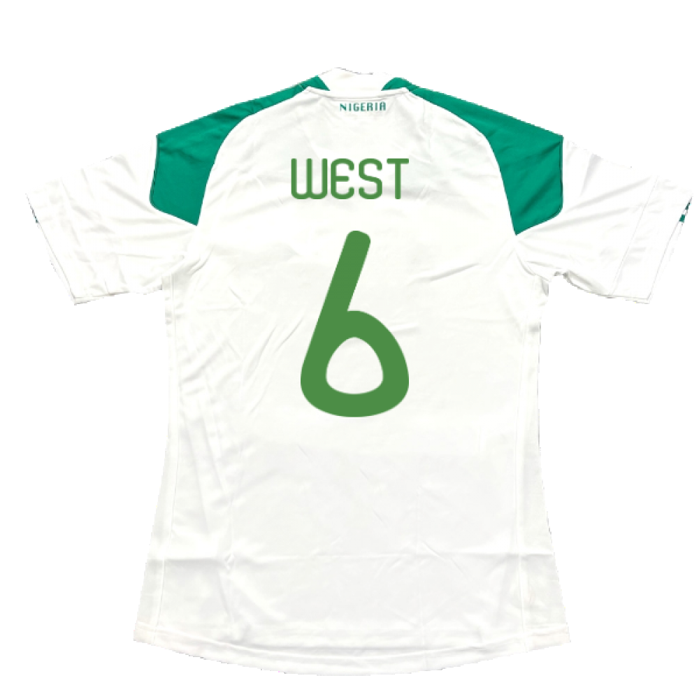 2010-2011 Nigeria Away Shirt (WEST 6)