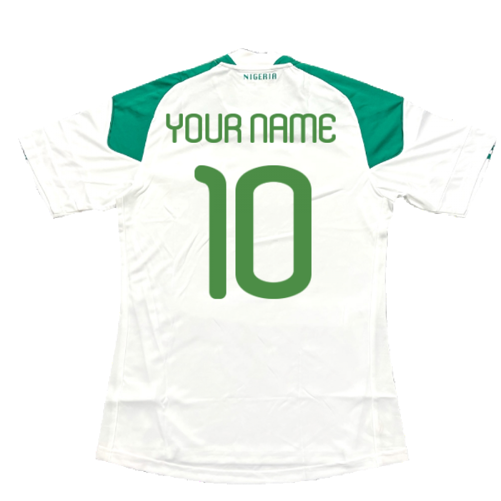 2010-2011 Nigeria Away Shirt (Your Name)