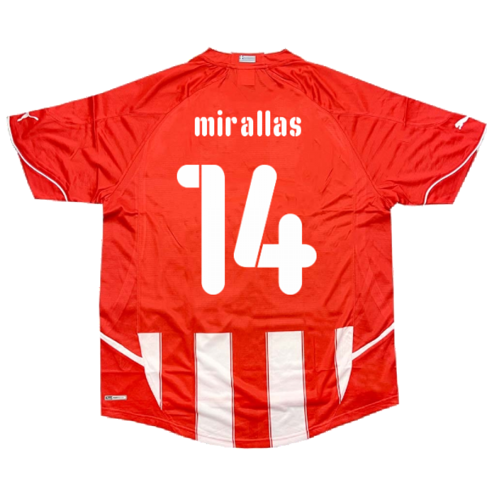 2010-2011 Olympiakos Home Shirt (Mirallas 14)