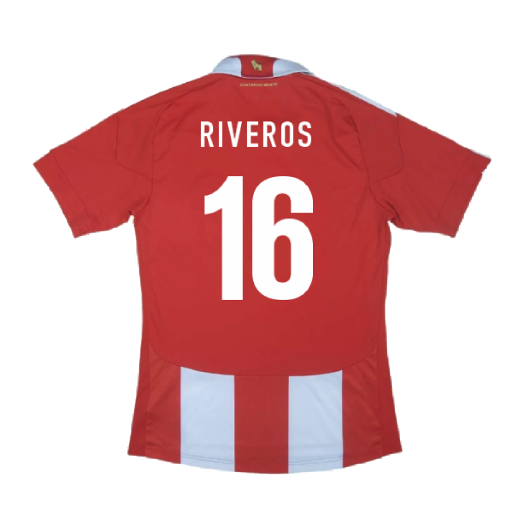 2010-2011 Paraguay Home Shirt (Riveros 16)