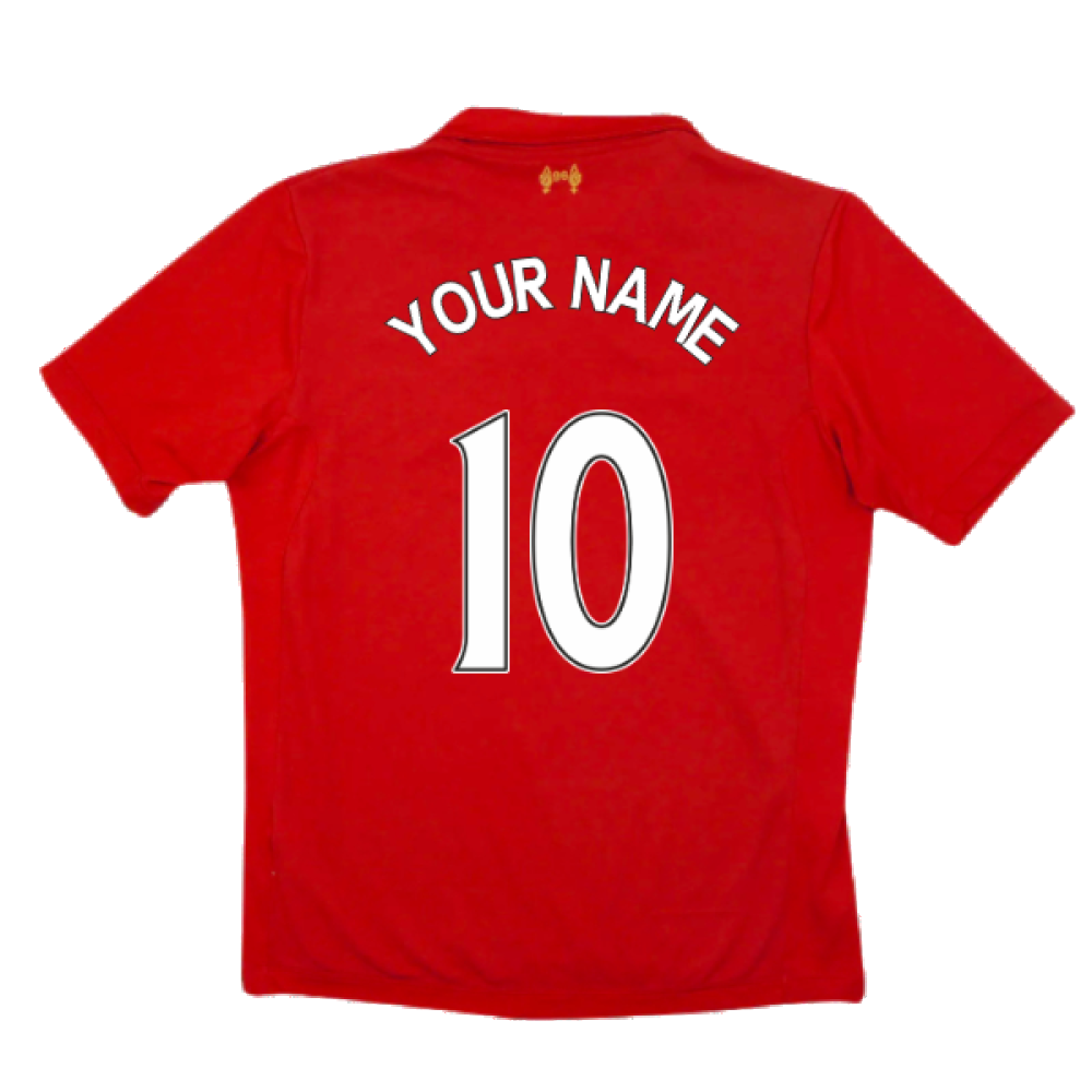 2012-2013 Liverpool Home Shirt (Your Name)