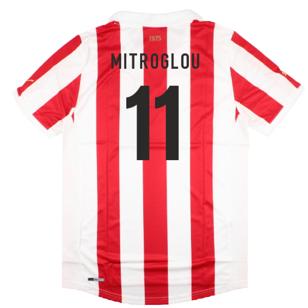 2012-2013 Olympiakos Home Shirt (Mitroglou 11)