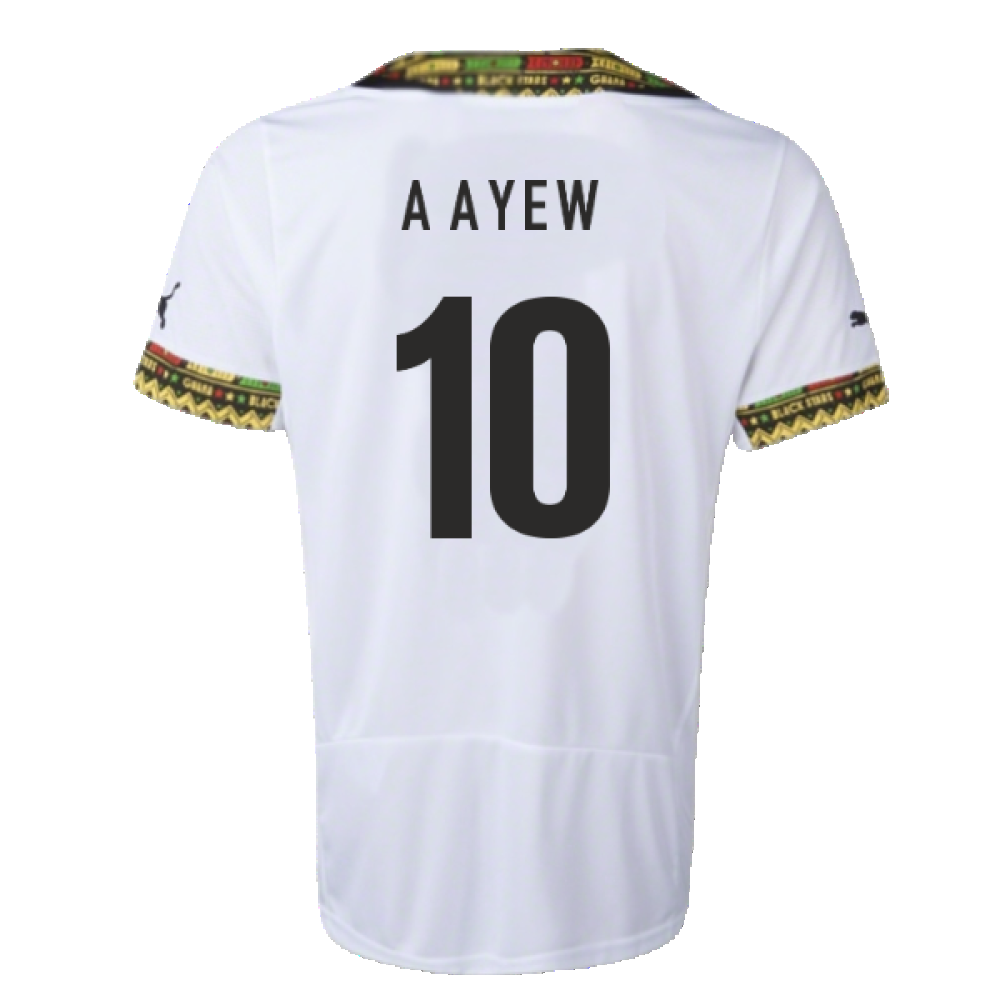 2014-2015 Ghana Home Shirt (A AYEW 10)