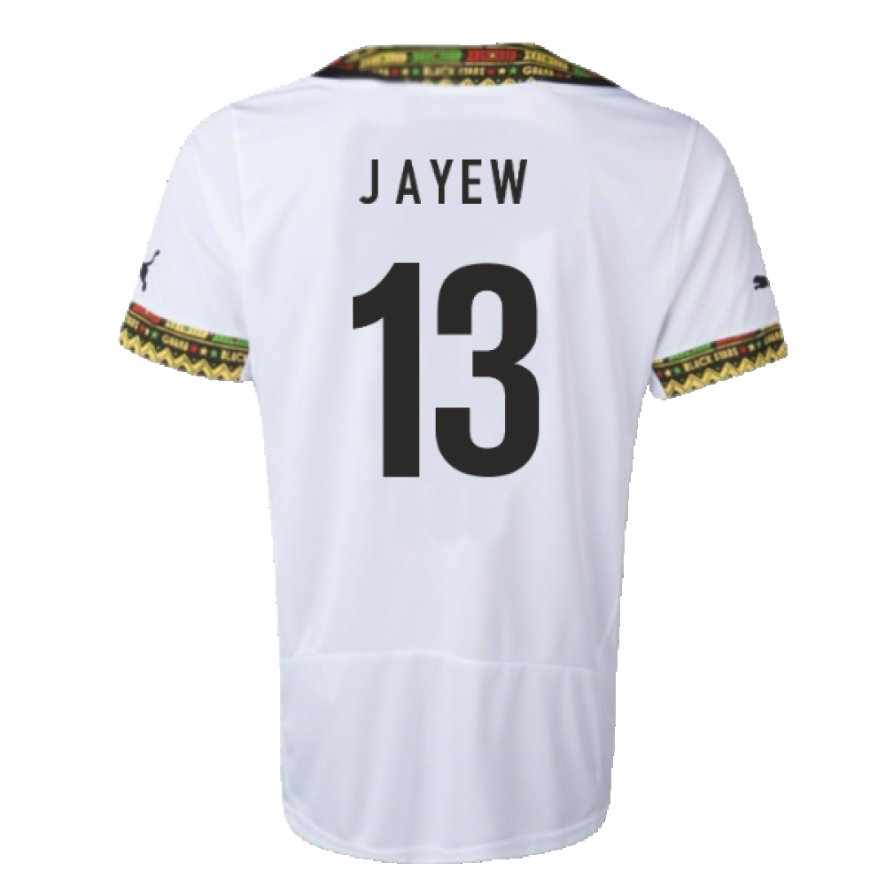 2014-2015 Ghana Home Shirt (J AYEW 13)