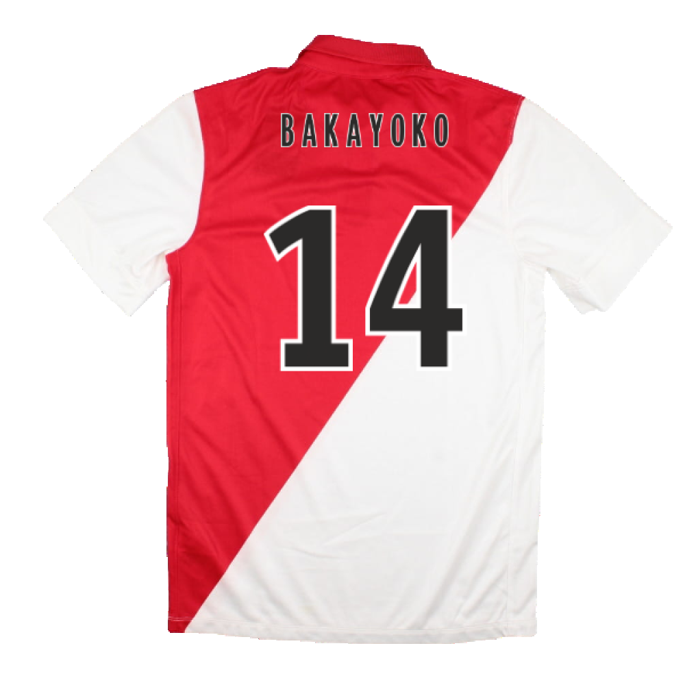 2014-2015 Monaco Home Shirt (Bakayoko 14)