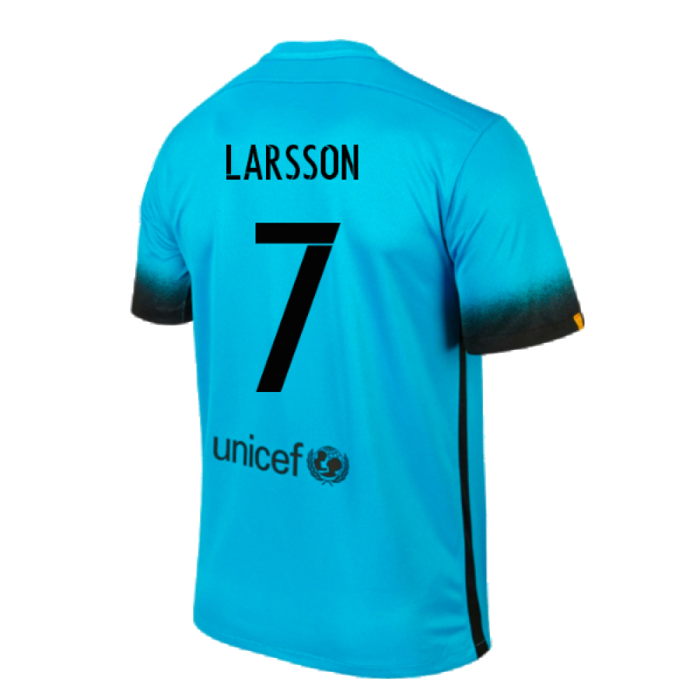 2015-2016 Barcelona Third Shirt (Larsson 7)