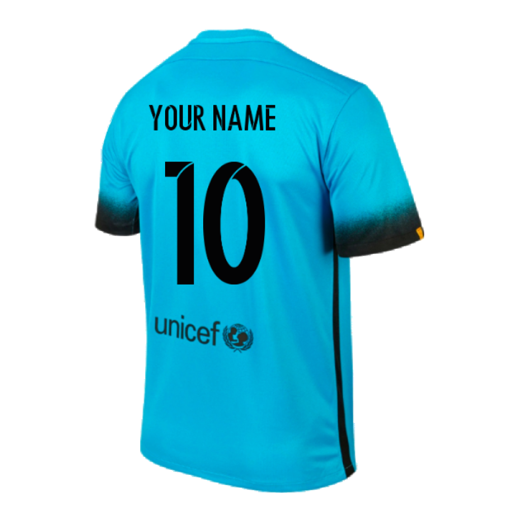 2015-2016 Barcelona Third Shirt (Your Name)