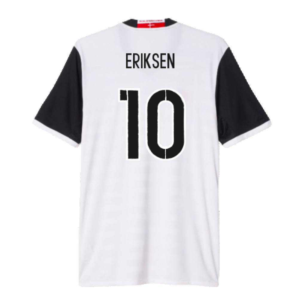 2015-2016 Denmark Away Shirt (Eriksen 10)