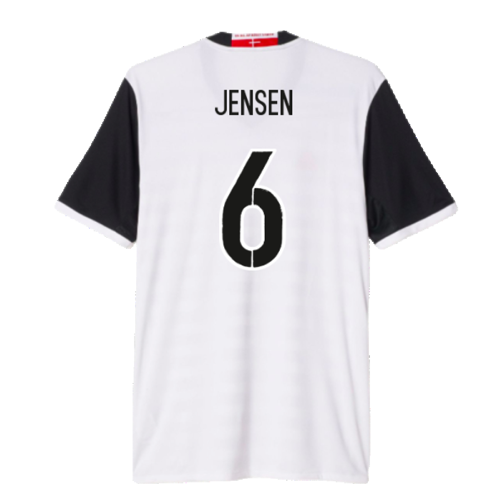 2015-2016 Denmark Away Shirt (Jensen 6)