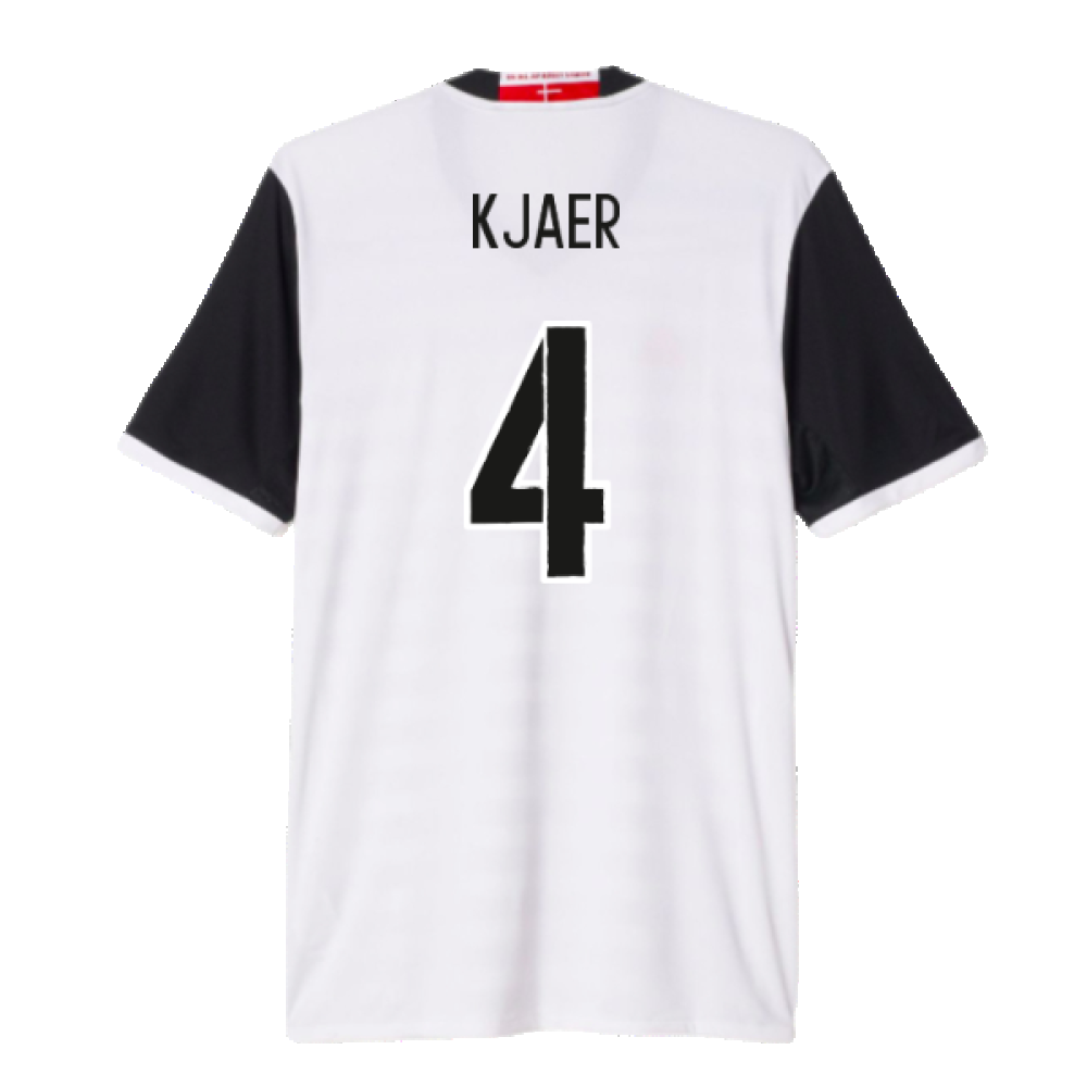 2015-2016 Denmark Away Shirt (Kjaer 4)