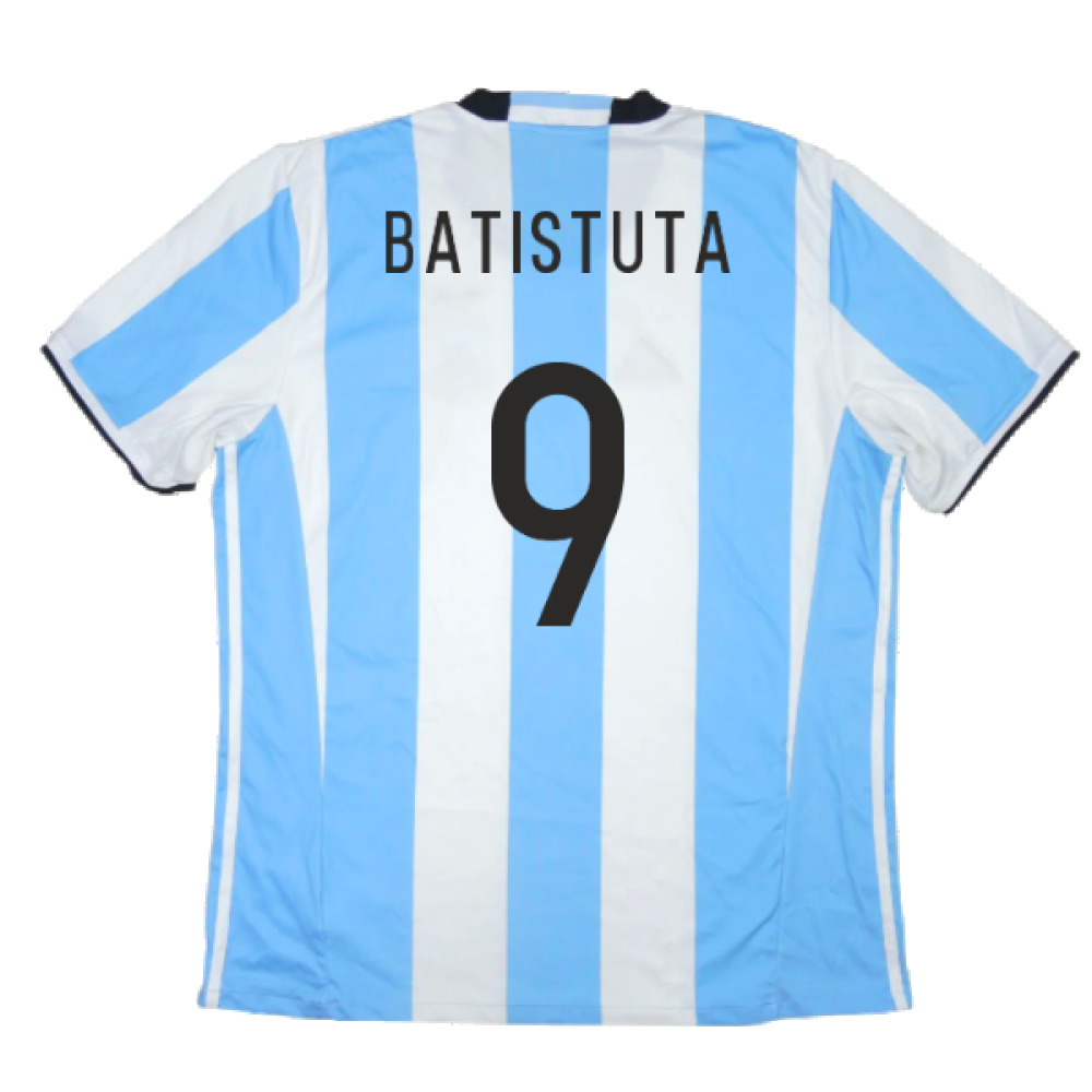 2016-2017 Argentina Home Shirt (BATISTUTA 9)