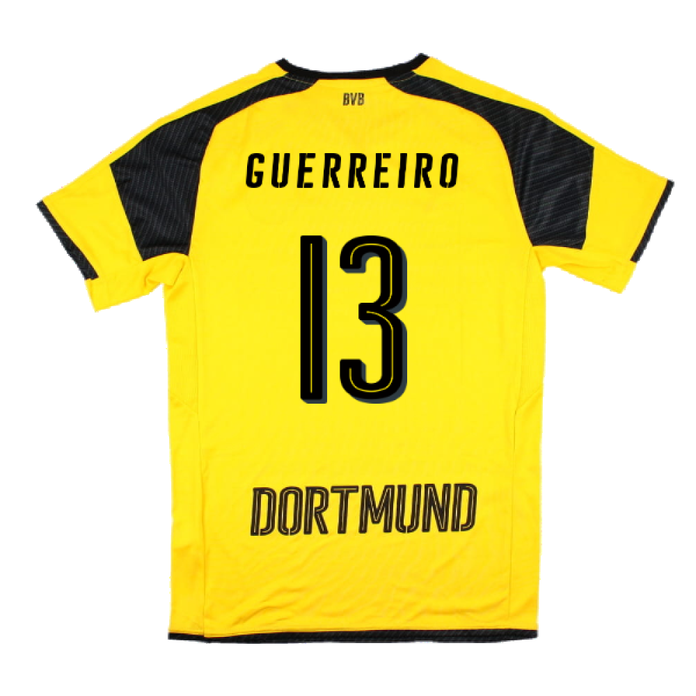 2016-2017 Borussia Dortmund International Home Shirt (Guerreiro 13)