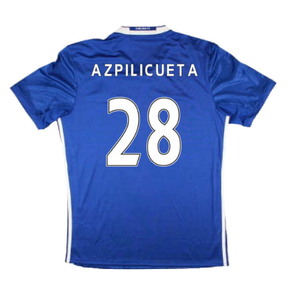 2016-2017 Chelsea Home Shirt (Azpilicueta 28)