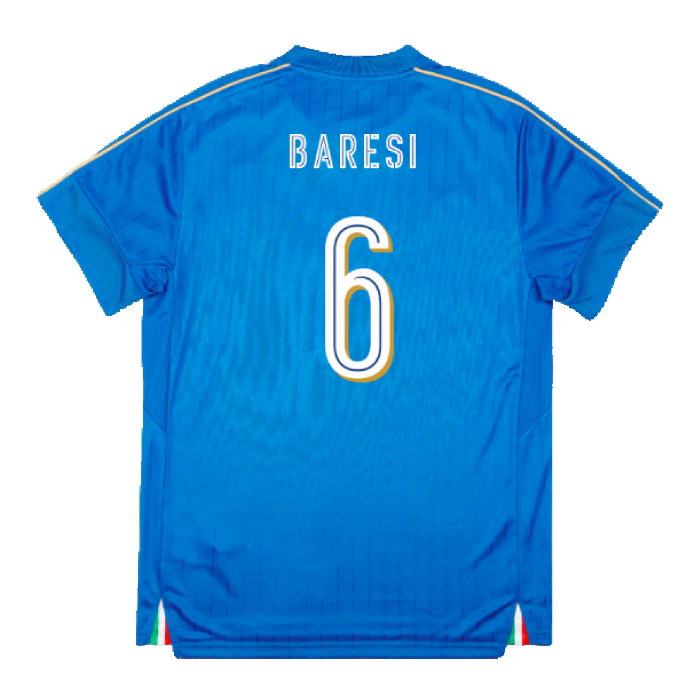 2016-2017 Italy Home Shirt (Baresi 6)