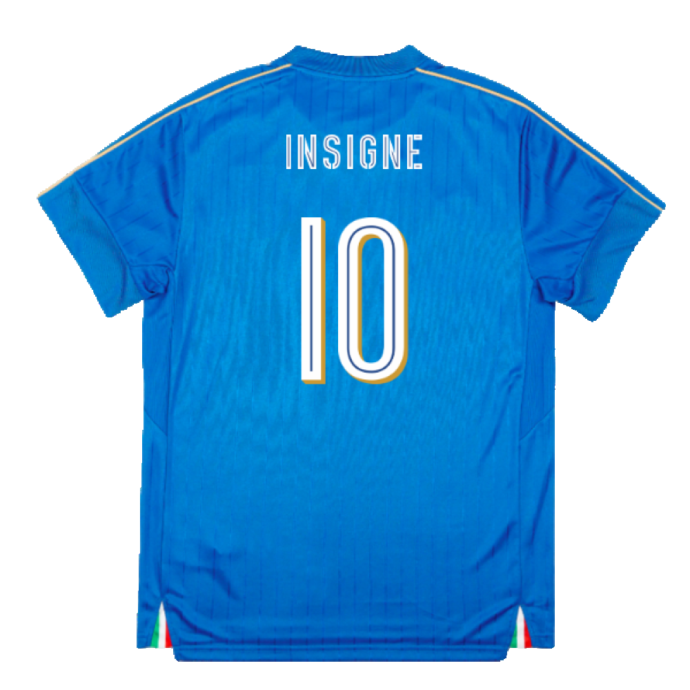 2016-2017 Italy Home Shirt (Insigne 10)