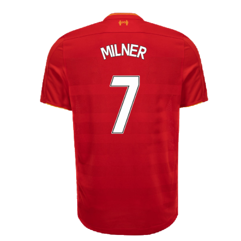 Liverpool 2016-17 Home Shirt (Mint) (Milner 7)