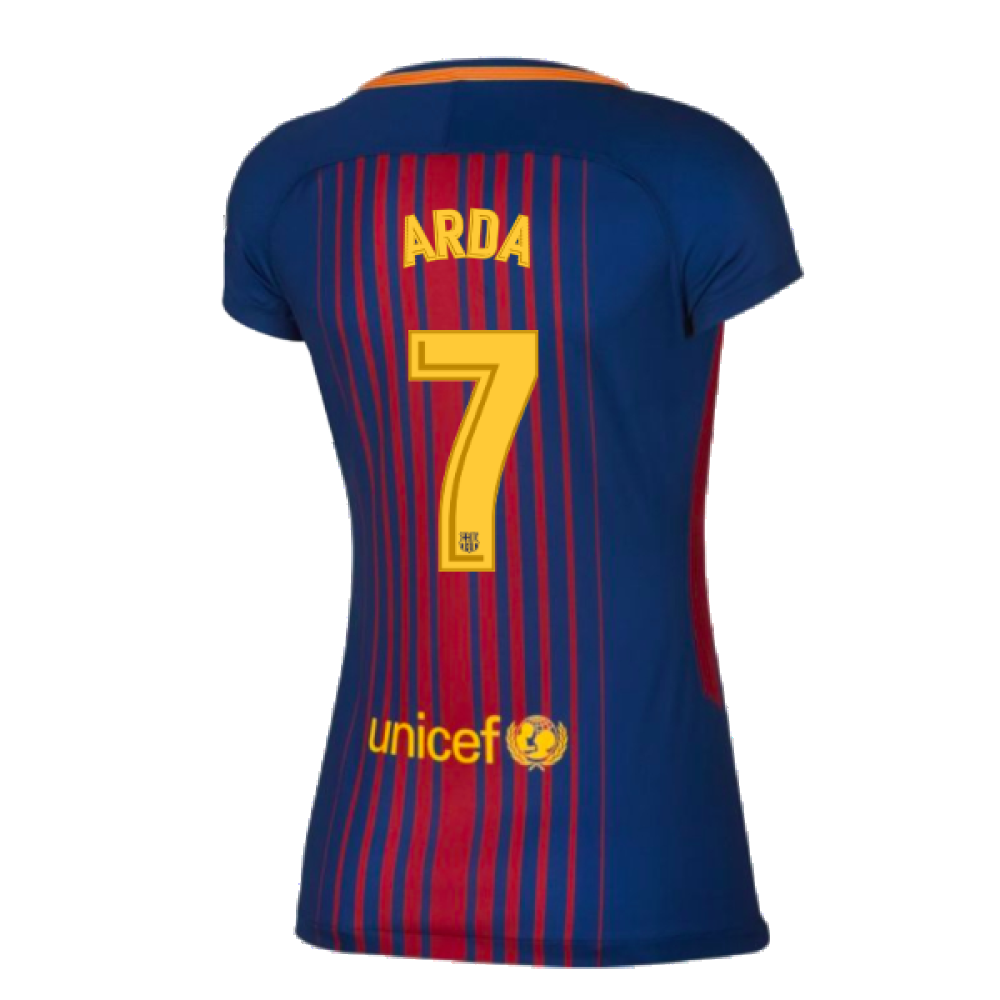 2017-2018 Barcelona Home Shirt (Womens) (Arda 7)