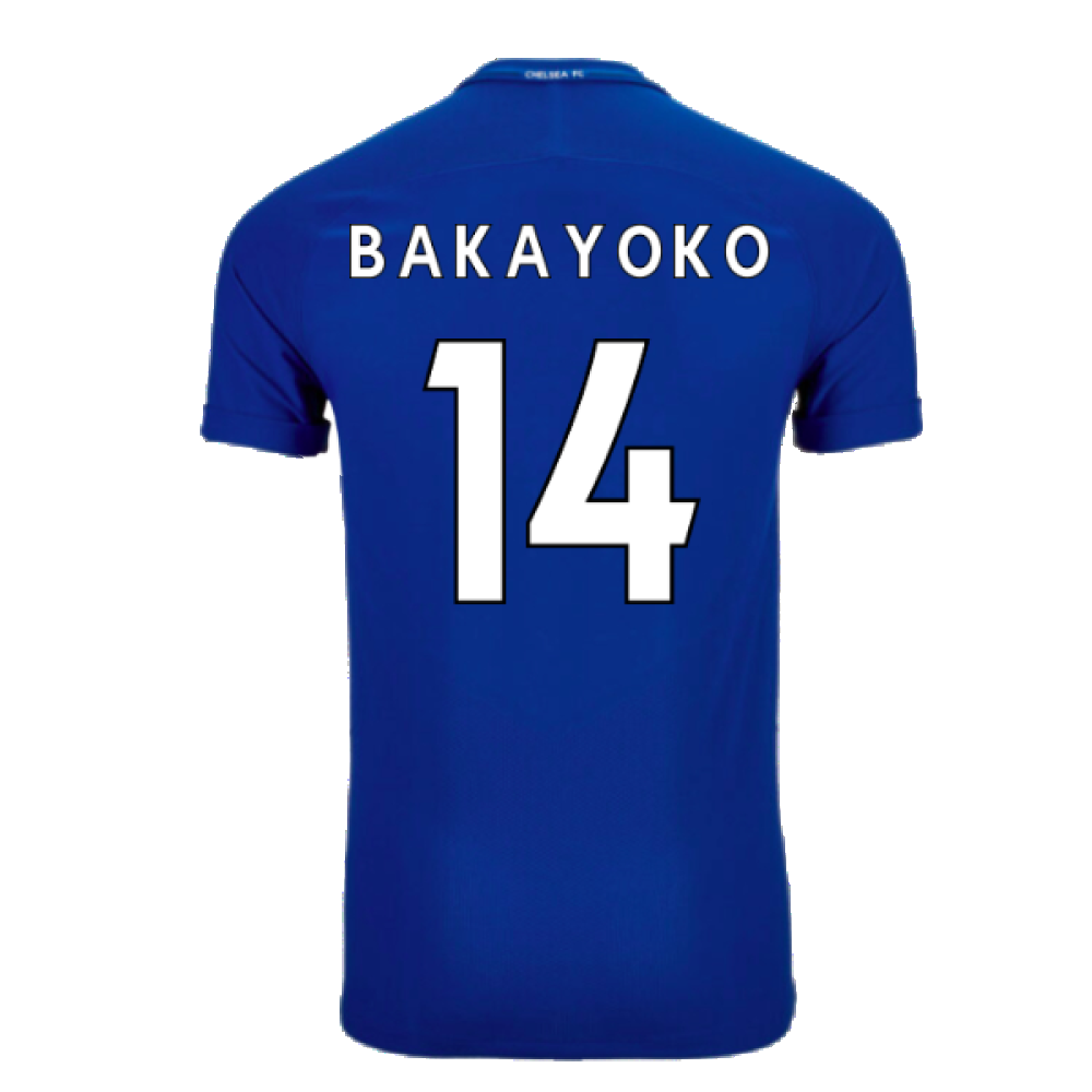 2017-2018 Chelsea Home Shirt (Bakayoko 14)