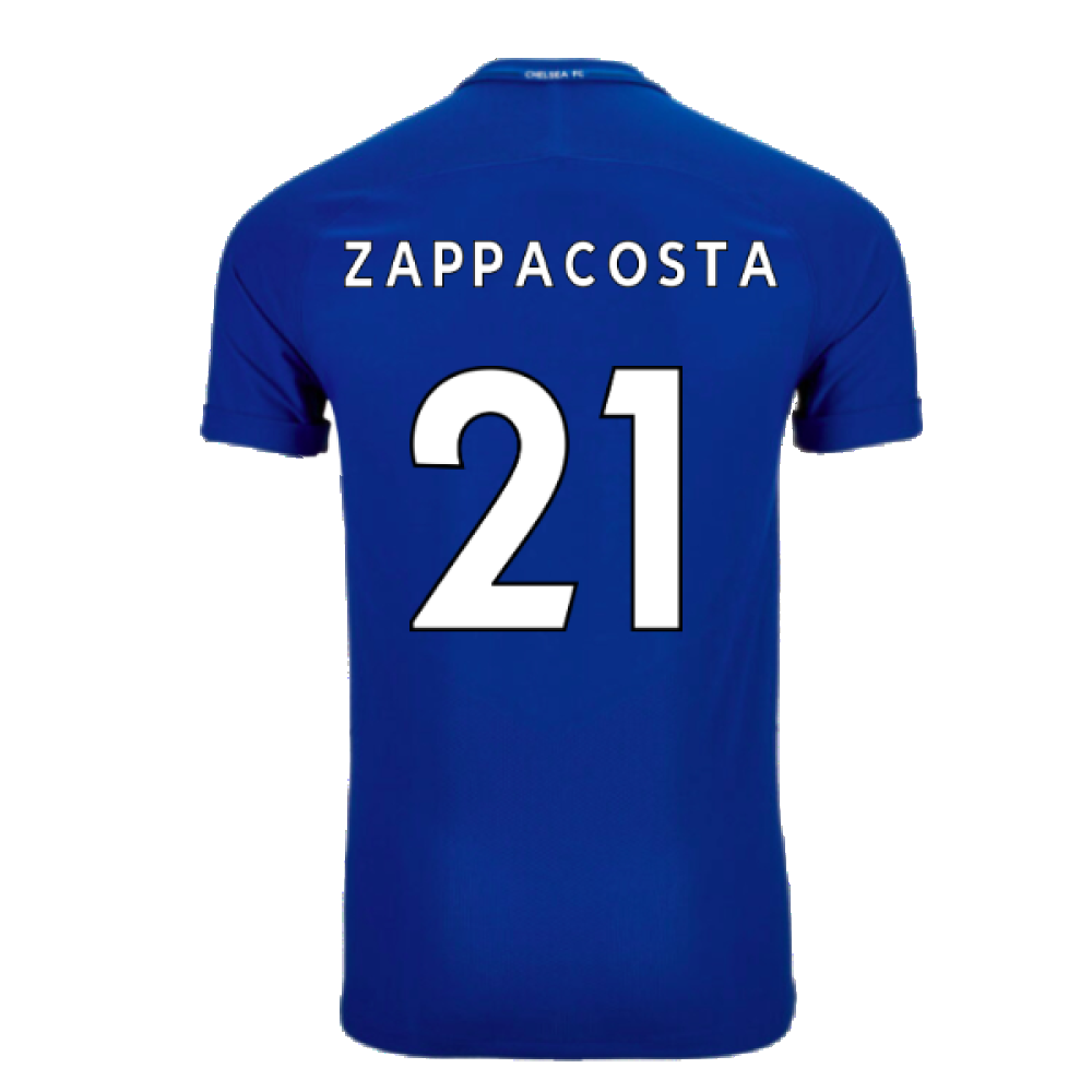 2017-2018 Chelsea Home Shirt (Zappacosta 21)