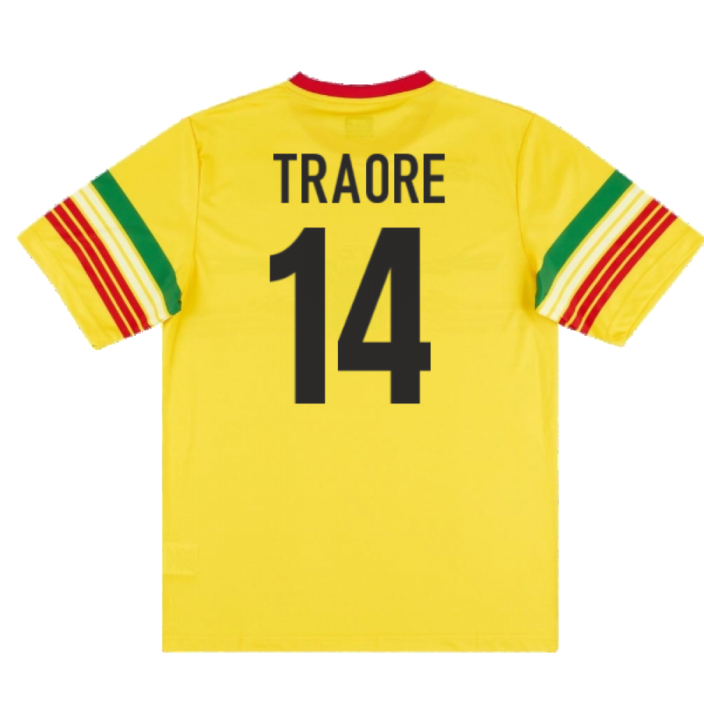 2017-2018 Mali Home Shirt (TRAORE 14)