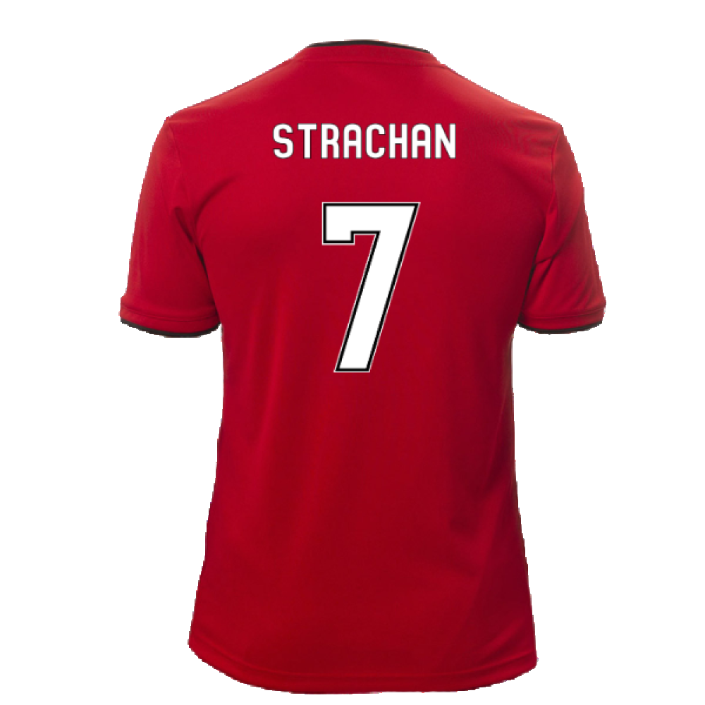 Aberdeen 2018-19 Home Shirt (Excellent) (Strachan 7)