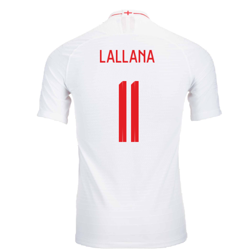 2018-2019 England Authentic Home Shirt (Lallana 11)