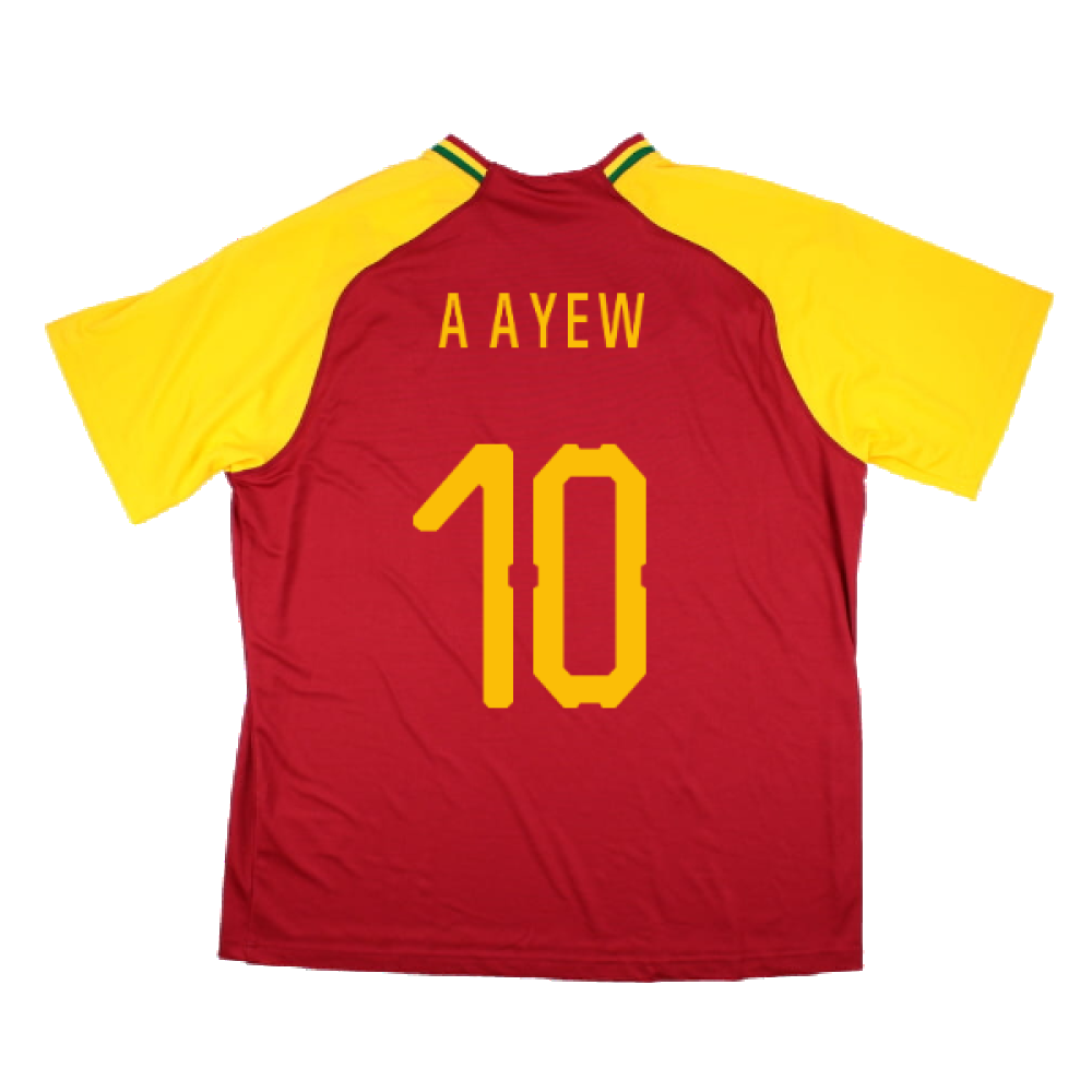 2018-2019 Ghana Home Shirt (A Ayew 10)