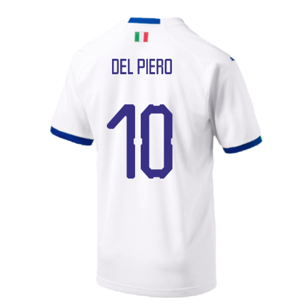 2018-2019 Italy Away Shirt (Del Piero 10)