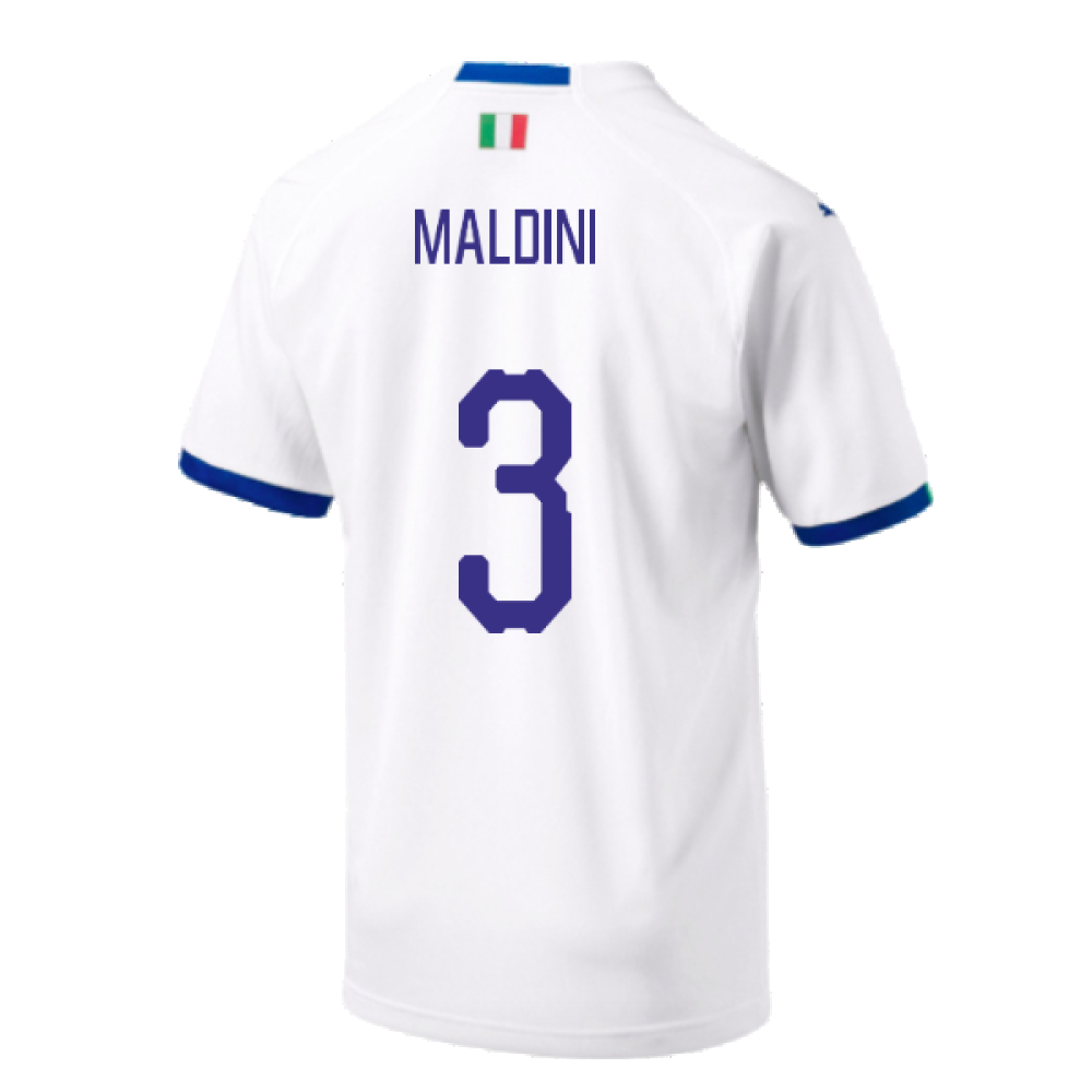 2018-2019 Italy Away Shirt (Maldini 3)