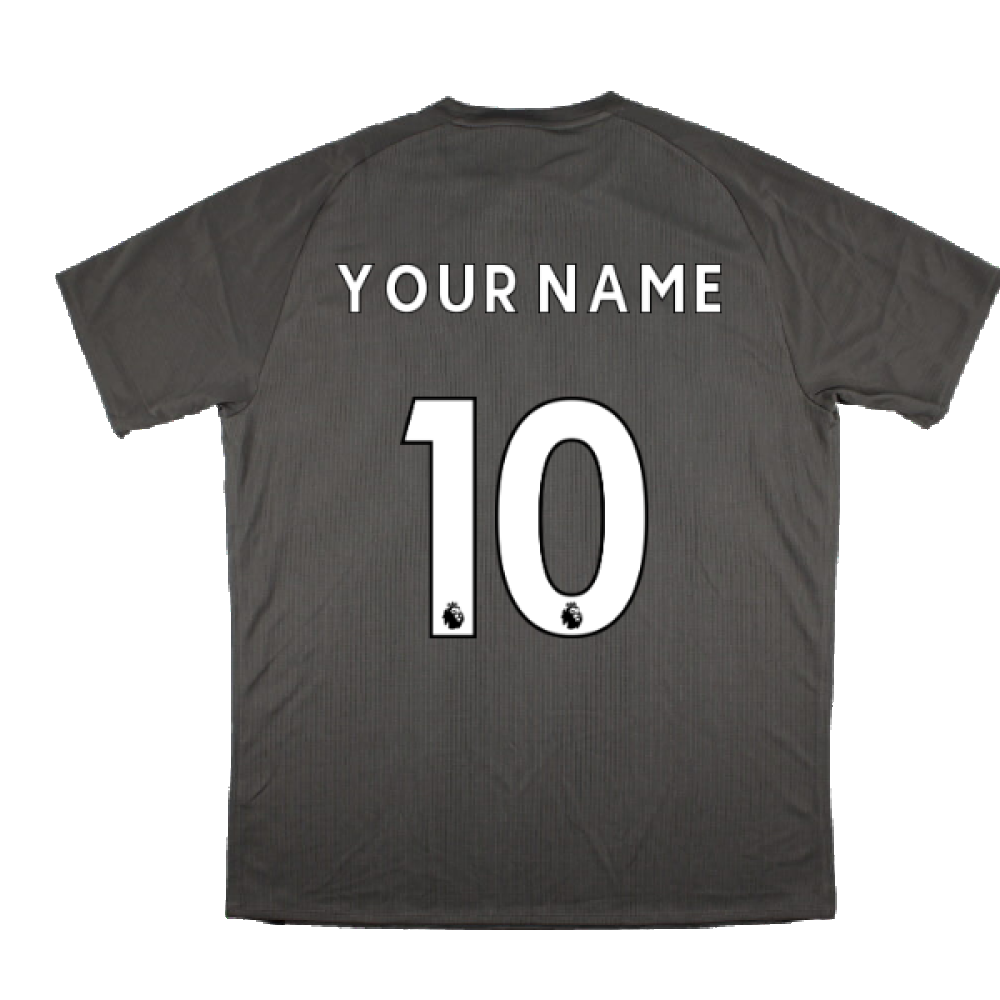 2018-2019 Liverpool Elite Training Jersey (Grey) (Your Name)