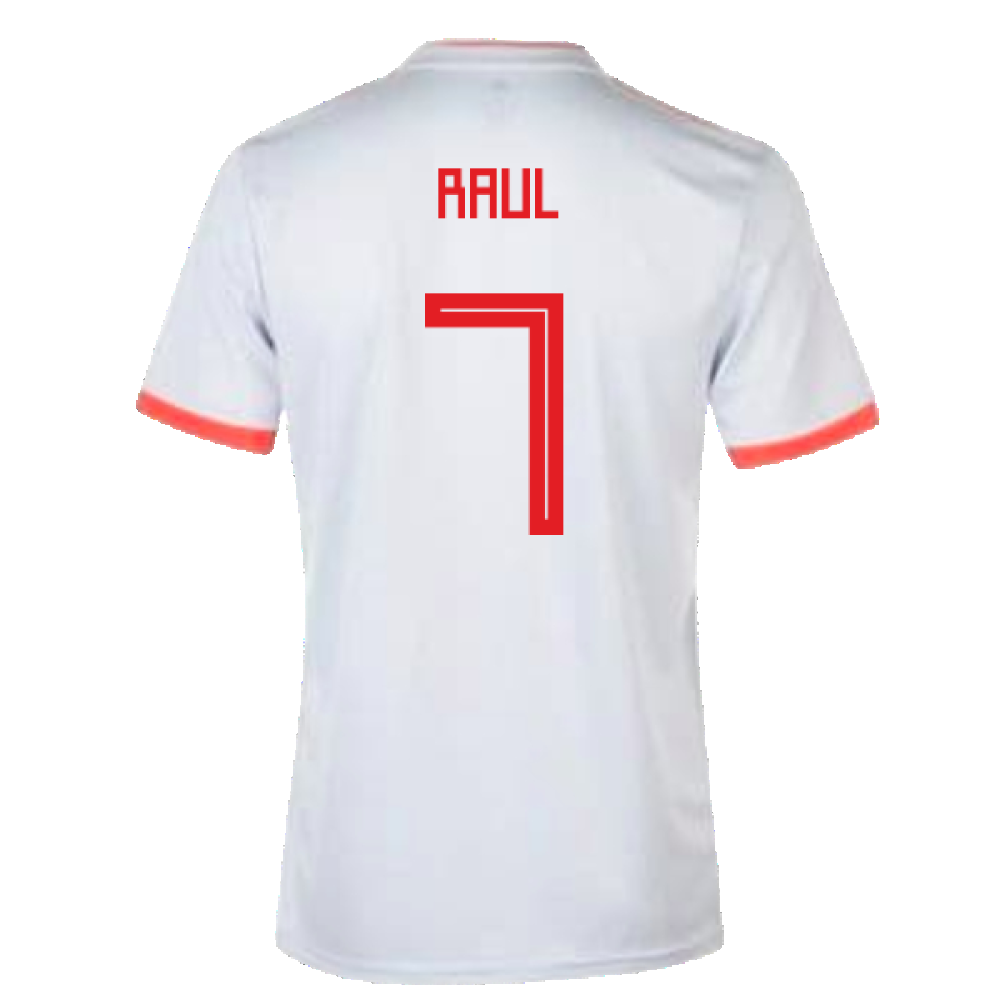 2018-2019 Spain Away Shirt (Raul 7)