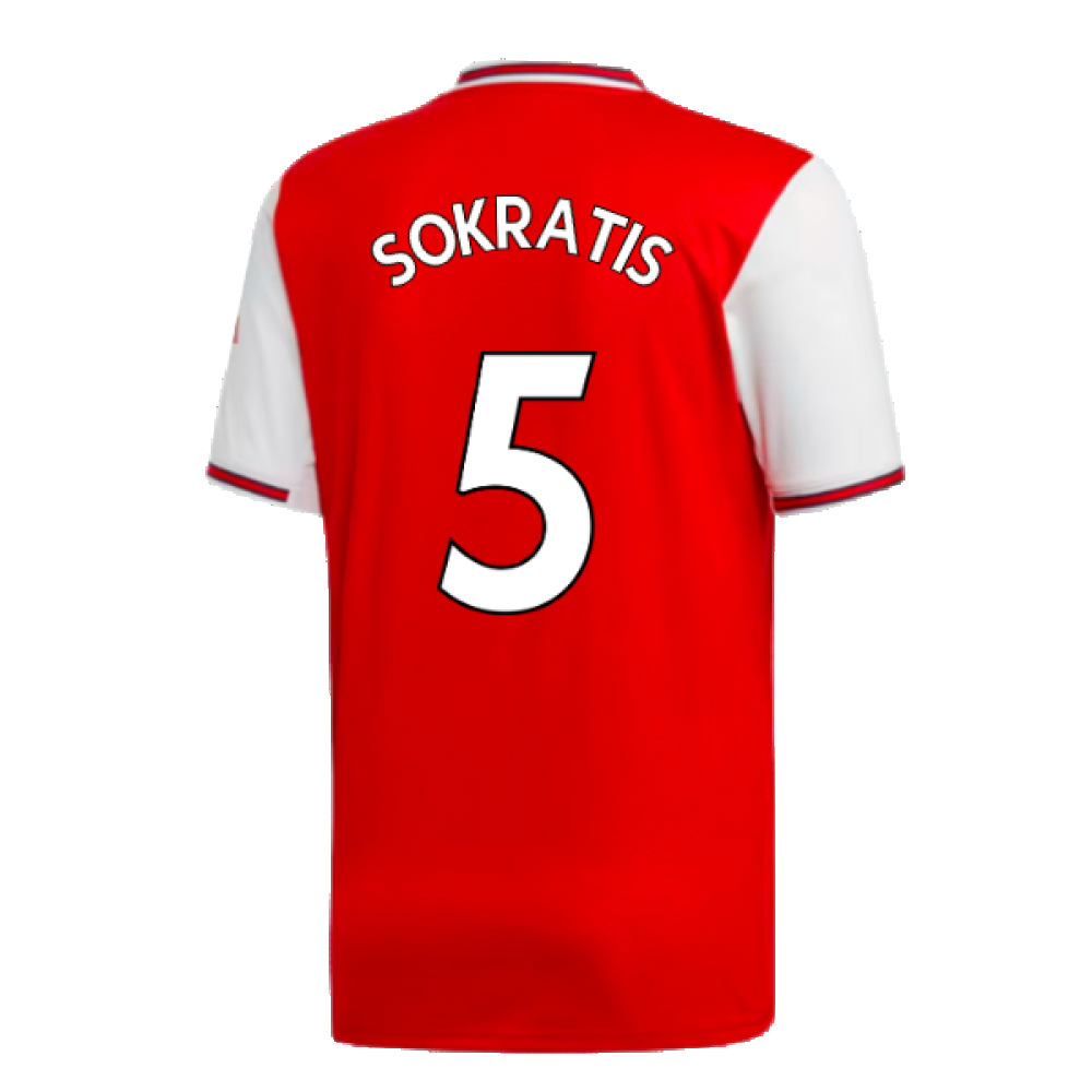 2019-2020 Arsenal Home Shirt (SOKRATIS 5)