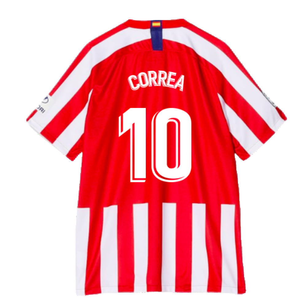 2019-2020 Atletico Madrid Home Shirt (CORREA 10)