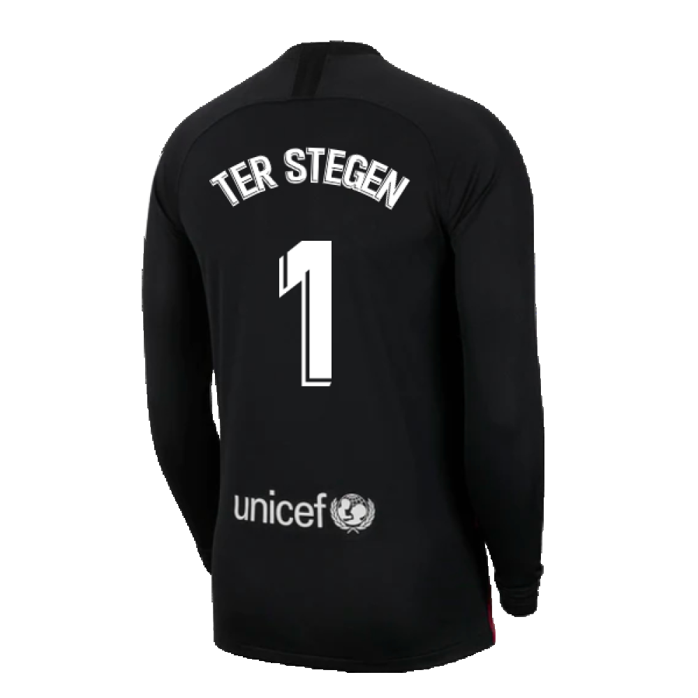 2019-2020 Barcelona Goalkeeper Shirt (Yellow) (Ter Stegen 1)