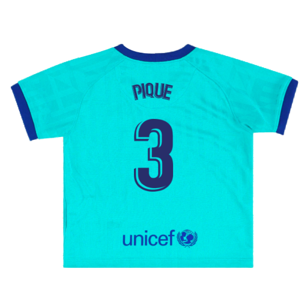 2019-2020 Barcelona Third Kit (Infants) (PIQUE 3)