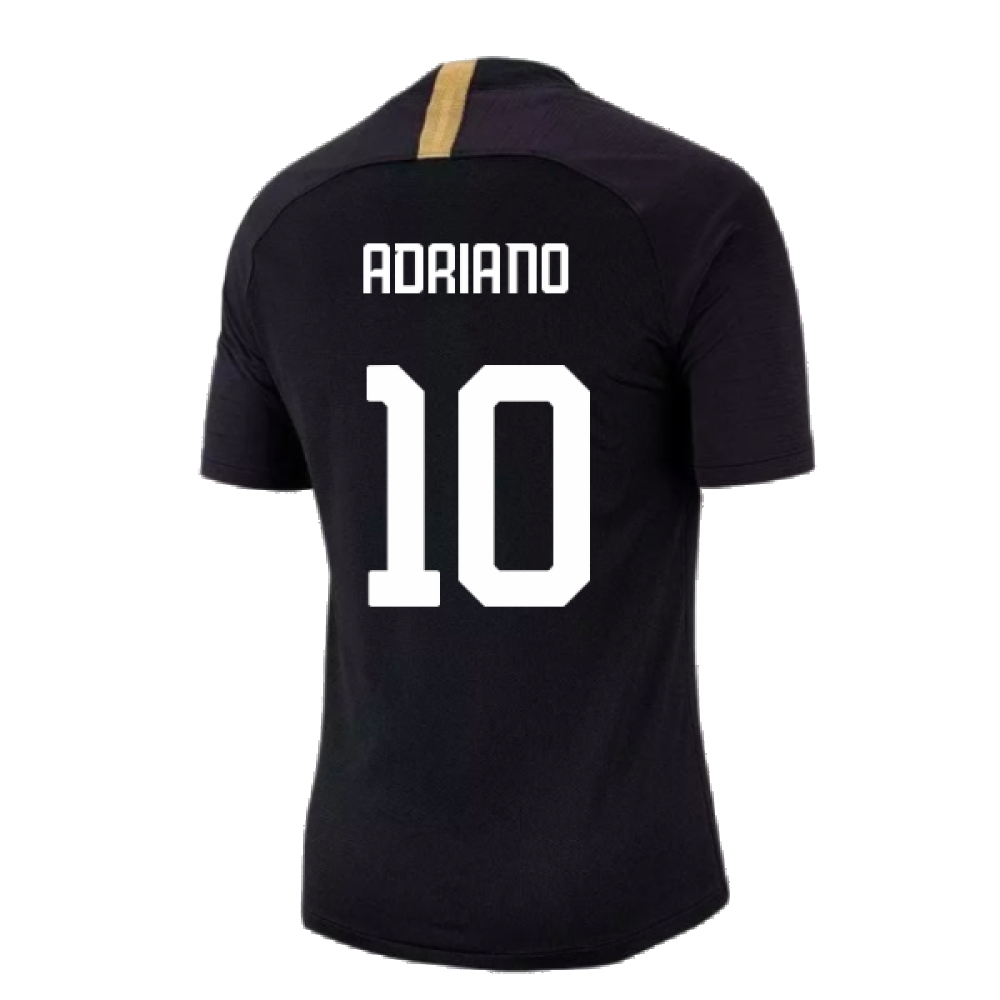 2019-2020 Inter Milan Training Shirt (Black) (Adriano 10)