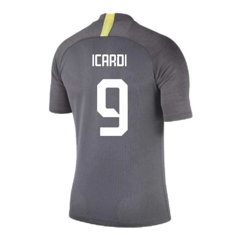 2019-2020 Inter Milan Training Shirt (Dark Grey) (Icardi 9)