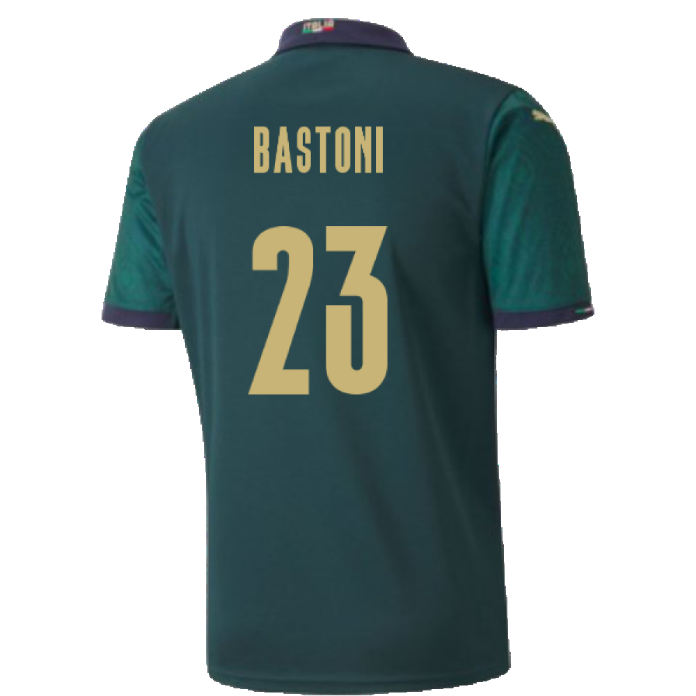 2019-2020 Italy Player Issue Renaissance Third Shirt (BASTONI 23)