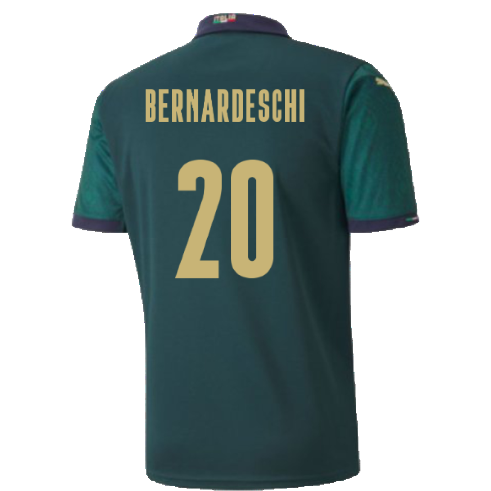 2019-2020 Italy Player Issue Renaissance Third Shirt (BERNARDESCHI 20)