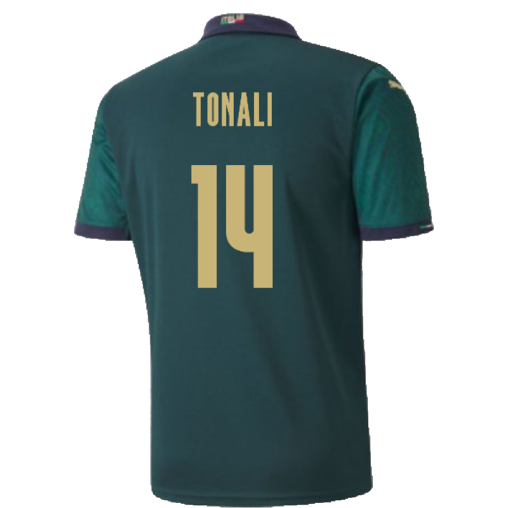 2019-2020 Italy Player Issue Renaissance Third Shirt (TONALI 14)