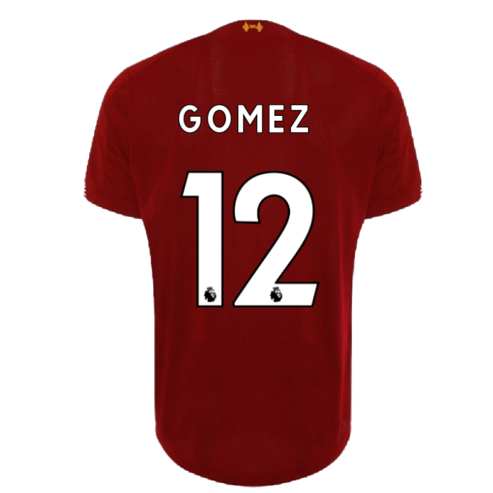 2019-2020 Liverpool Home European Shirt (Gomez 12)