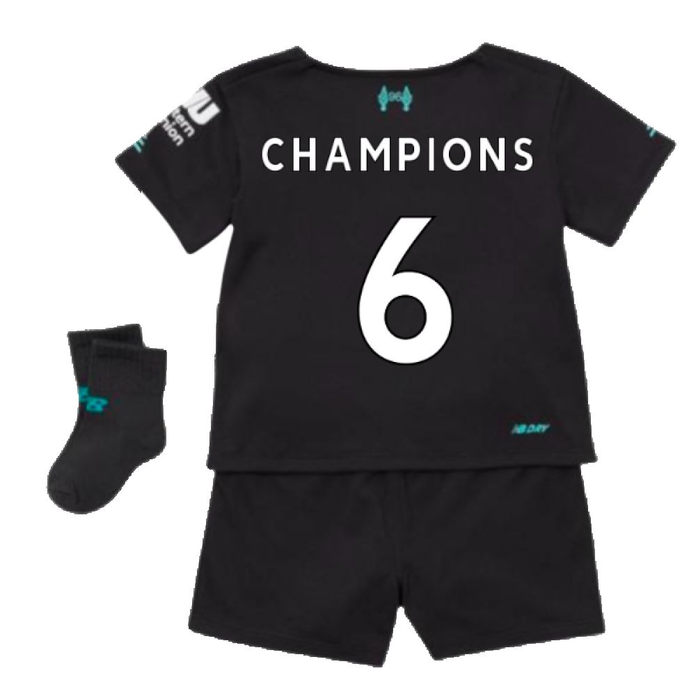 2019-2020 Liverpool Third Baby Kit (Champions 6)