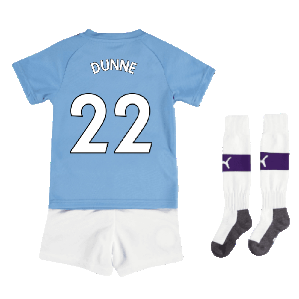 2019-2020 Man City Home Mini Kit (DUNNE 22)