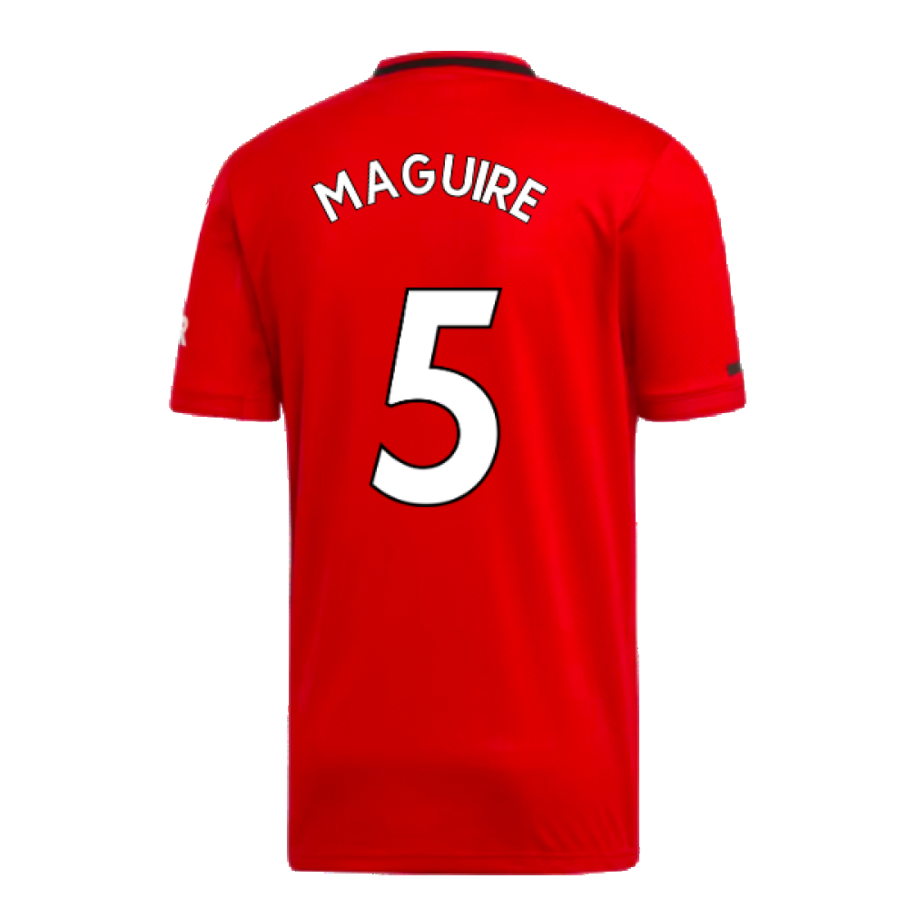 2019-2020 Man Utd Home Shirt (Maguire 5)
