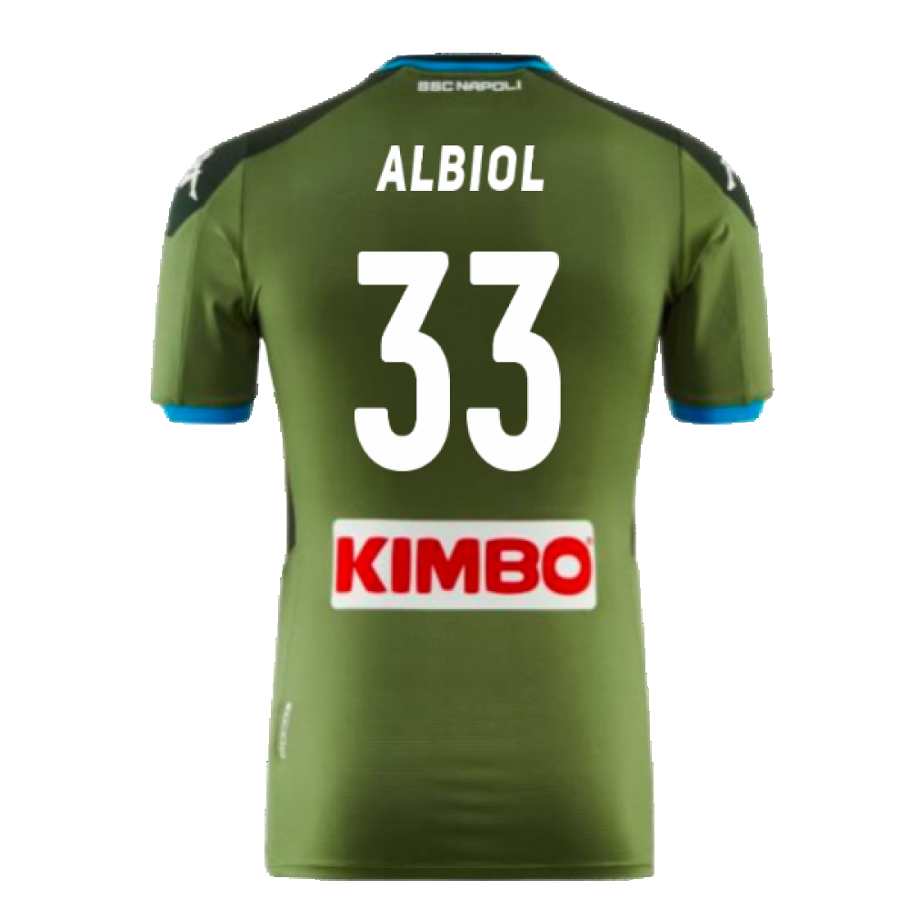 2019-2020 Napoli Away Shirt (ALBIOL 33)