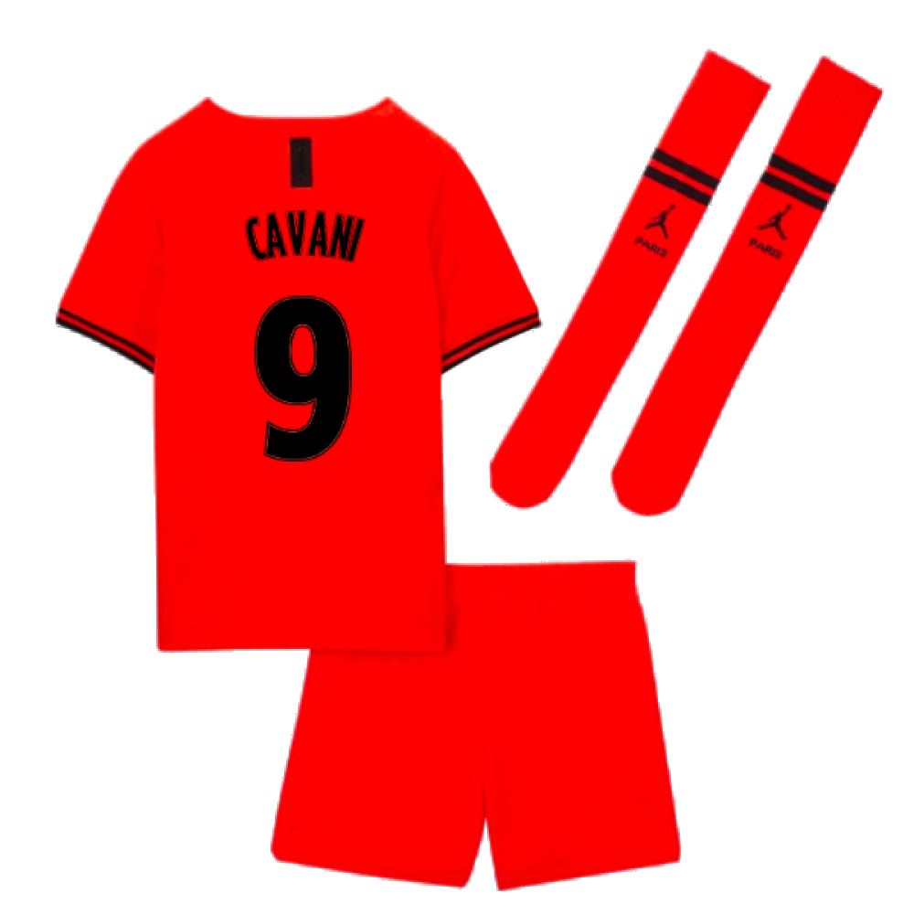 2019-2020 PSG Little Boys Away Kit (CAVANI 9)