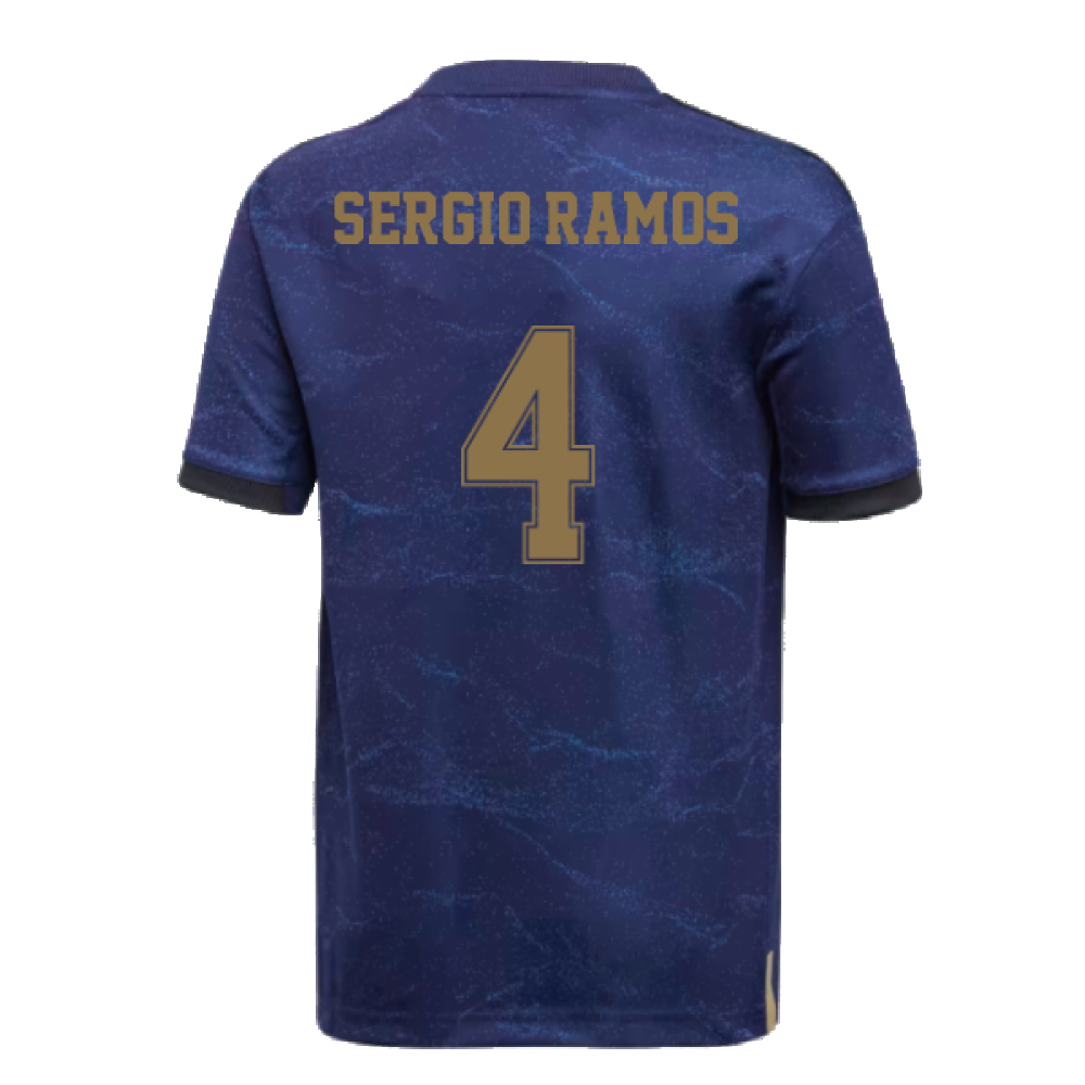 2019-2020 Real Madrid Away Shirt (Kids) (SERGIO RAMOS 4)