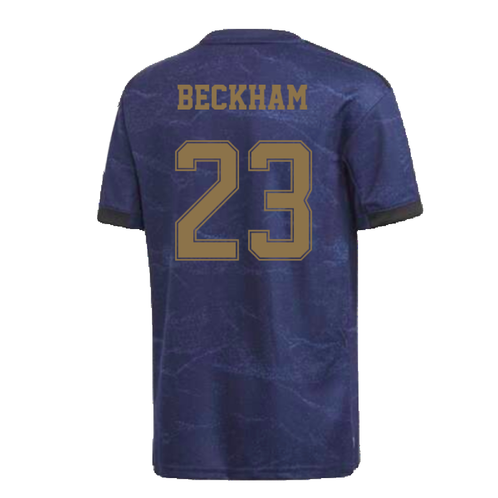 2019-2020 Real Madrid Away Youth Kit (Night Indigo) (BECKHAM 23)