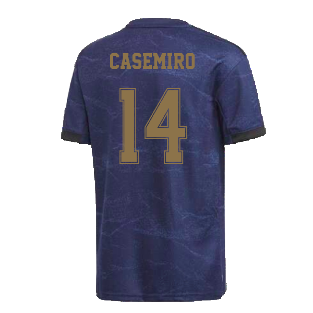 2019-2020 Real Madrid Away Youth Kit (Night Indigo) (CASEMIRO 14)