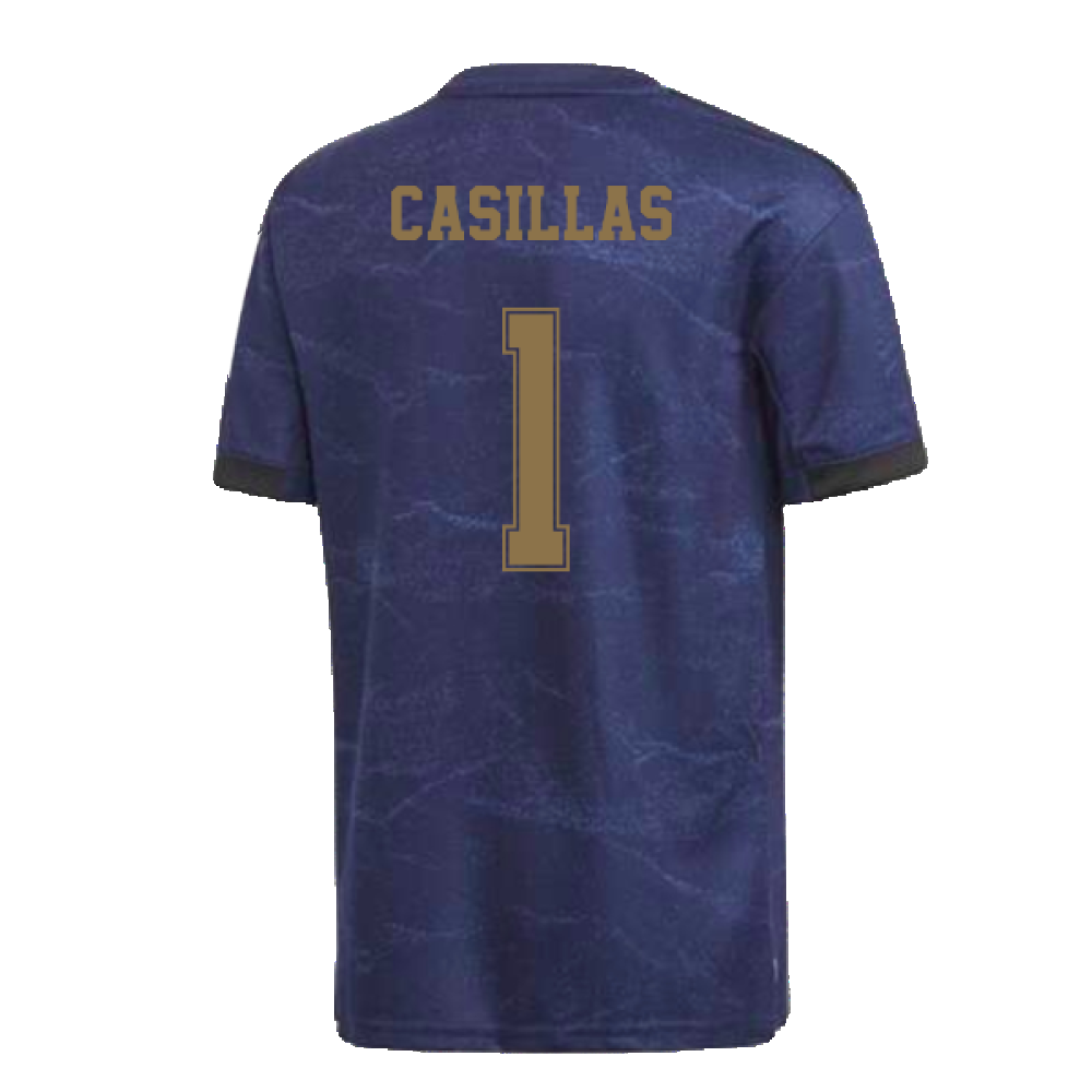 2019-2020 Real Madrid Away Youth Kit (Night Indigo) (CASILLAS 1)